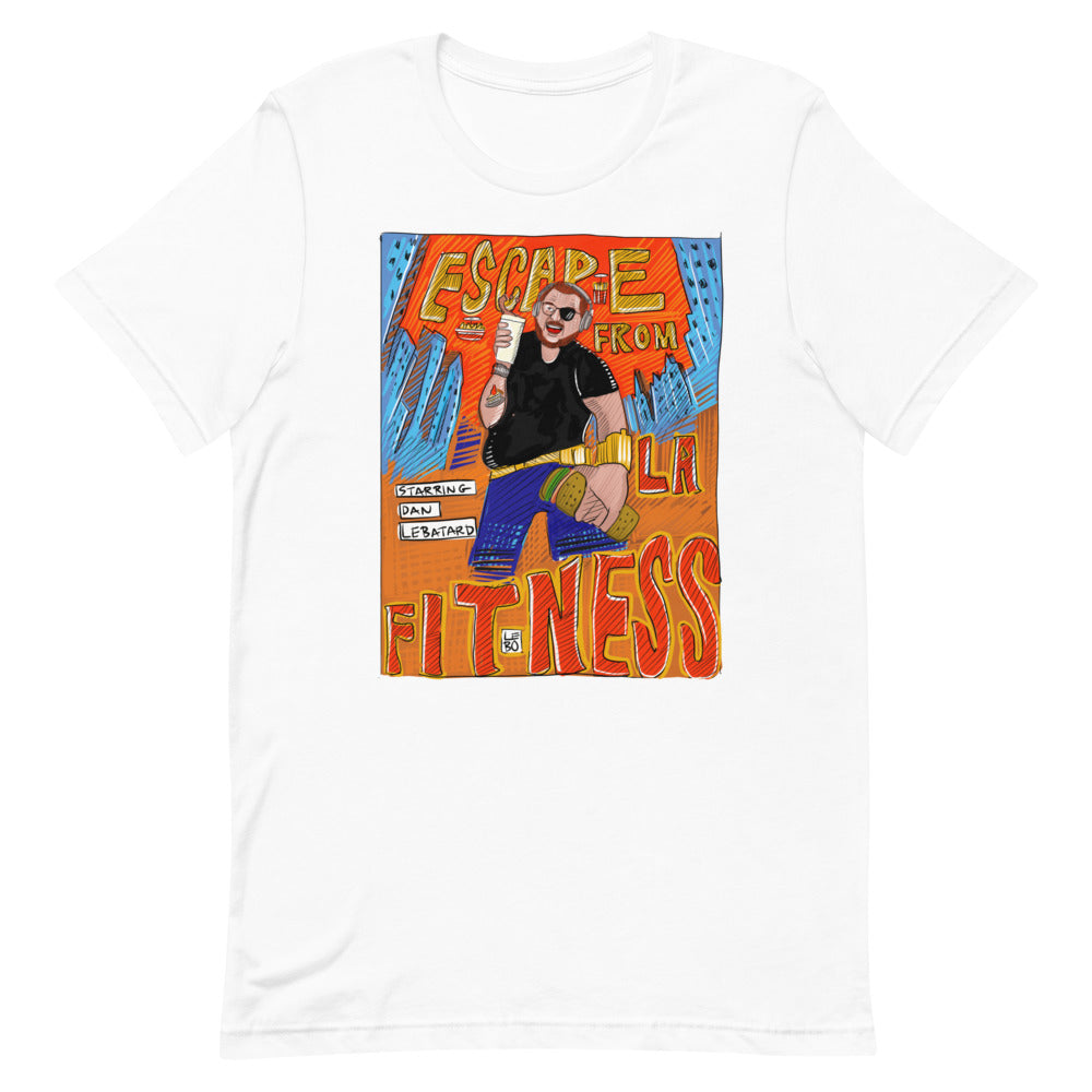 Dannywood - Escape From Fitness (Starring Dan LeBatard) - Lebo Short-Sleeve Unisex T-Shirt